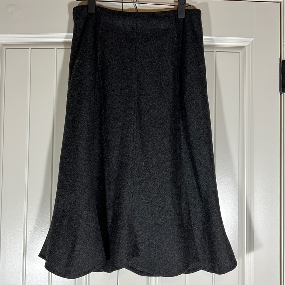 Harold’s Gray Midi Skirt - Women’s 10